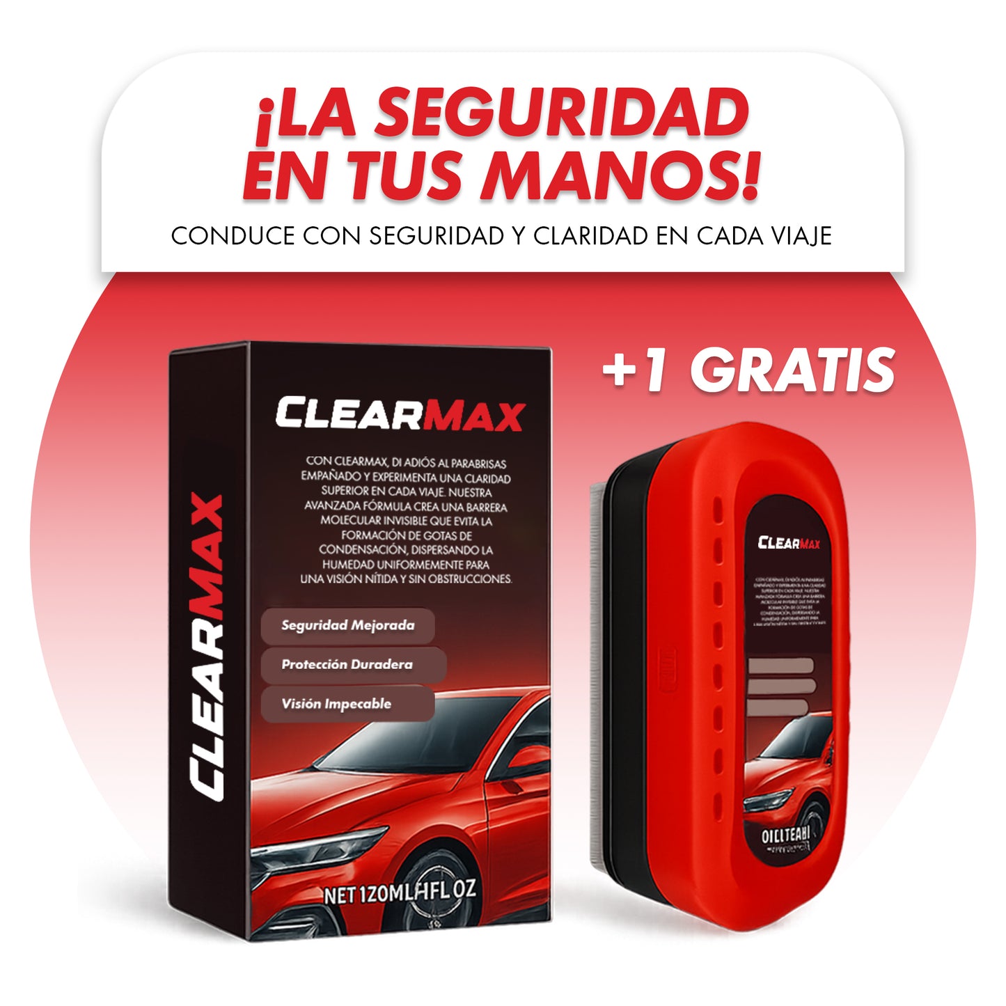 1 + 1 Gratis | Líquido Hidrofóbico anti-empañante