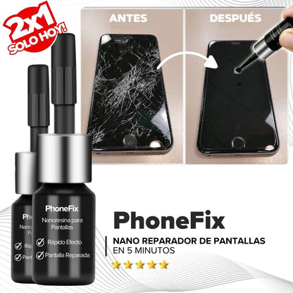 2x1 | Kit Restaurador de Pantallas Trizadas y Vidrios - PhoneFix