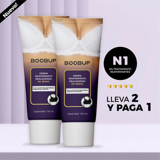 2x1 Crema Voluminizadora y Reafirmante De Busto - BoobUp™