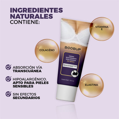 2x1 Crema Voluminizadora y Reafirmante De Busto - BoobUp™