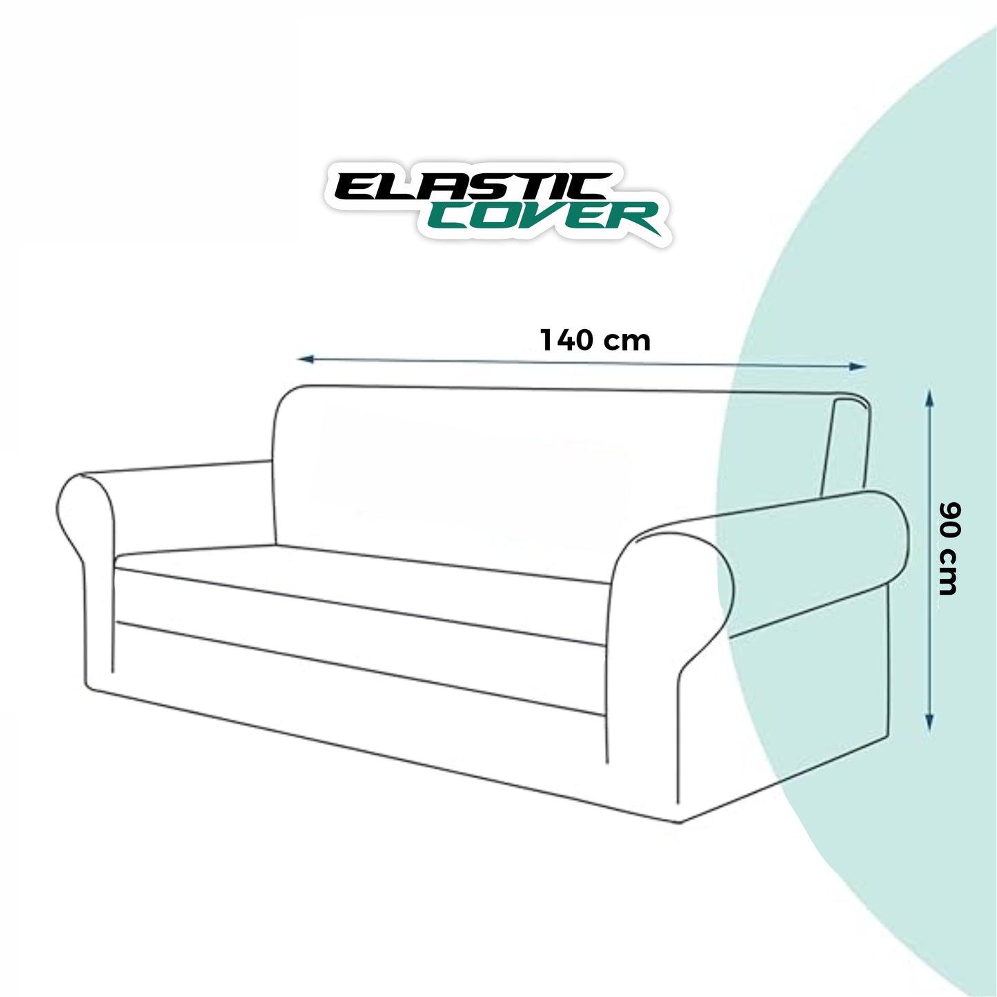 Funda Elástica Ajuste Perfecto Para Sillones - ElasticCover©