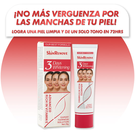 Blanqueador apto para pieles sensibles y zona intima