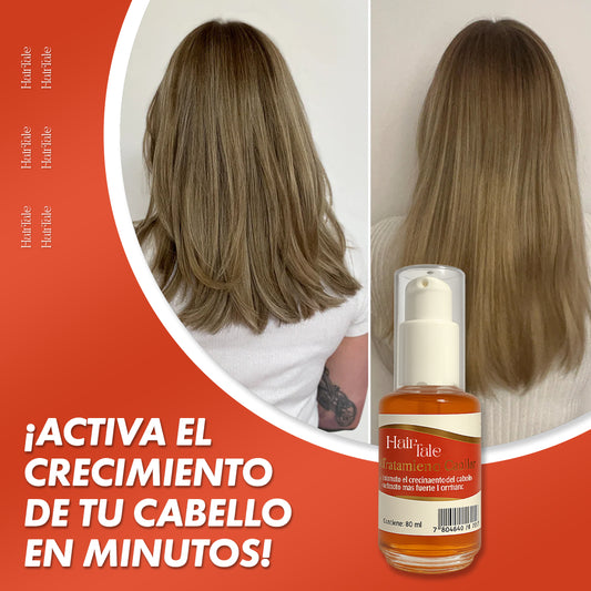 Crecimiento capilar con Aceite de Caballo Refinado