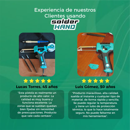 Pistola De Soldadura Automática Profesional– SolderHand©