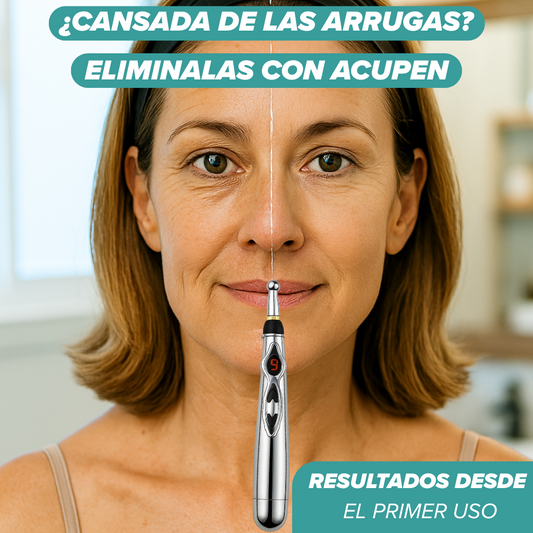 Eliminador de arrugas y tonificador de rostro - AcuPen©